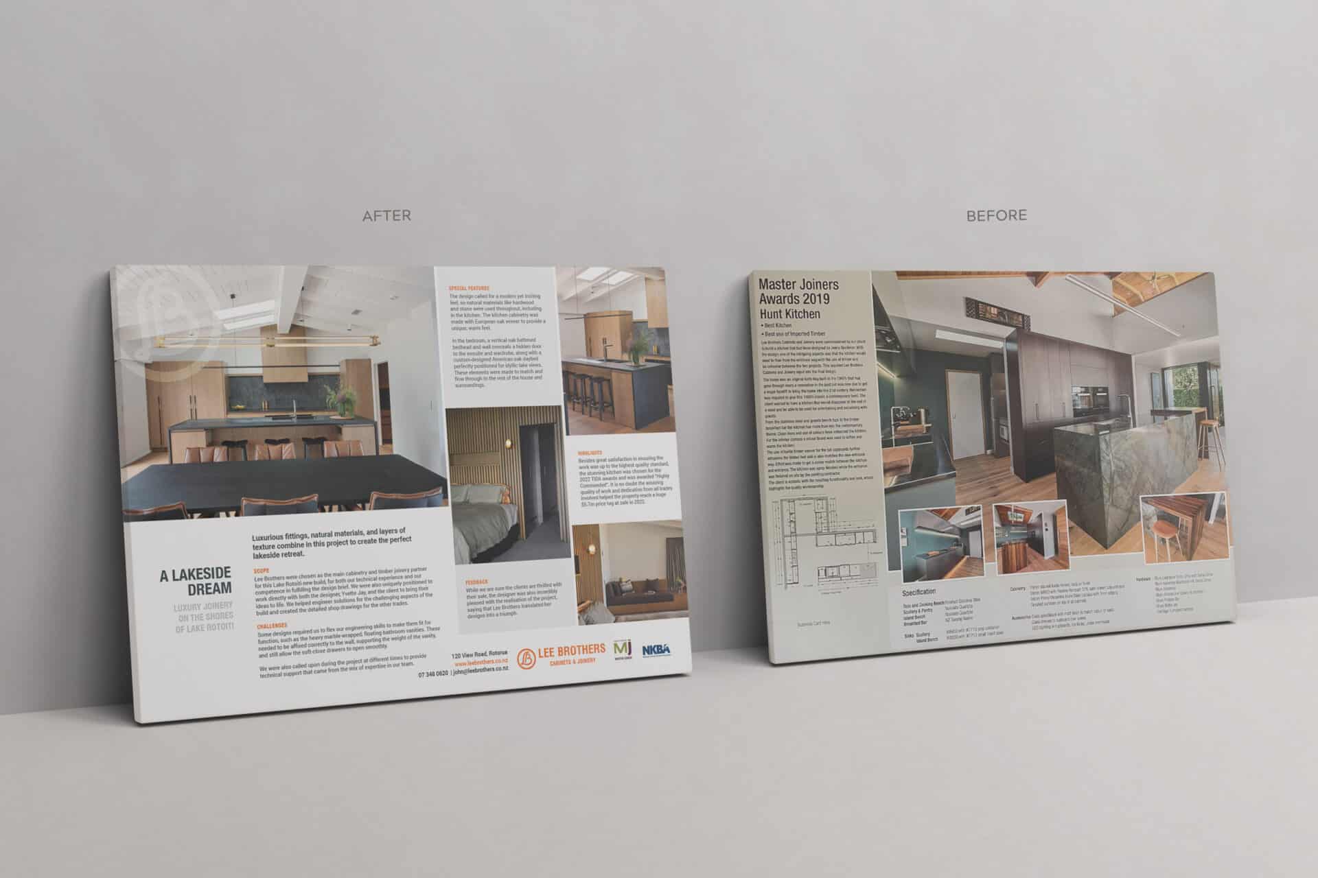 Lee brothers case study before after