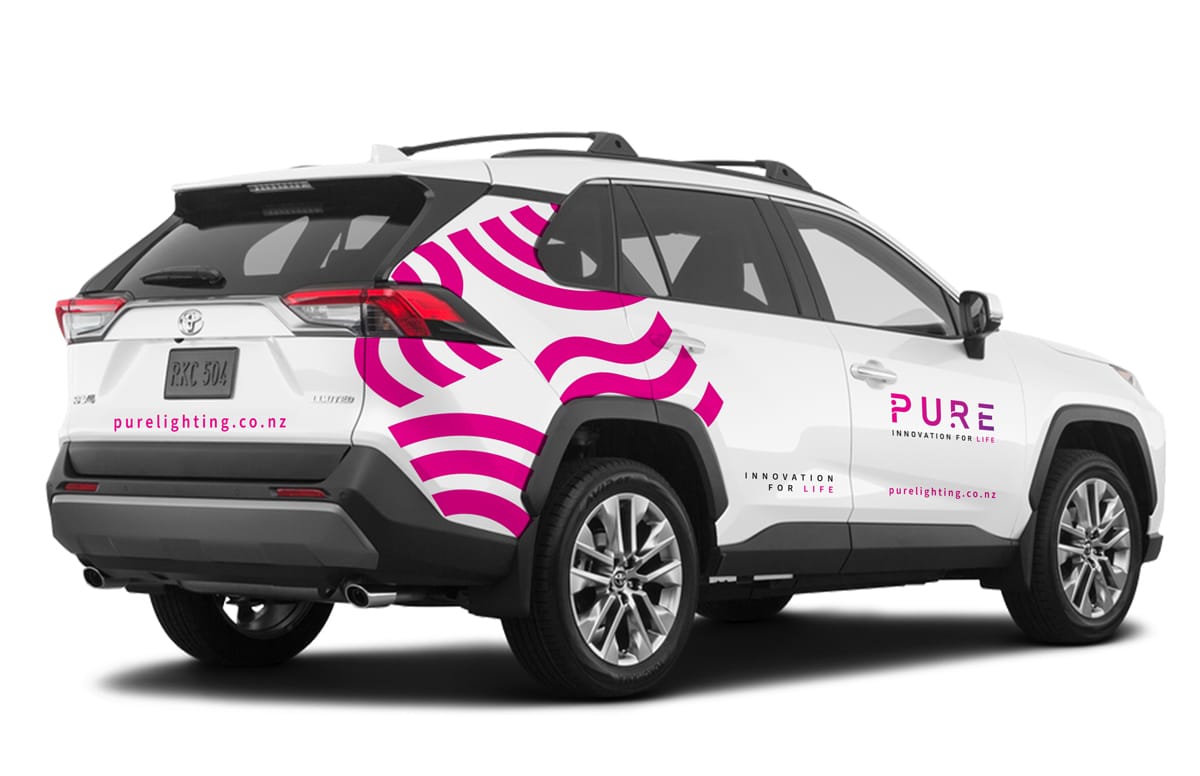 Pure, Logo Design, Graphic Design, ninetyblack