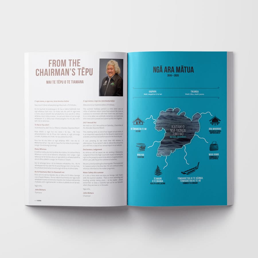 Te Kotuku, Magazine Design, Graphic Design, ninetyblack